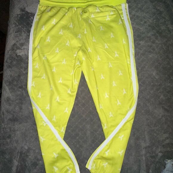 Jeffree Star Joggers in Chartreuse Yellow Size 2XL - Picture 9 of 14